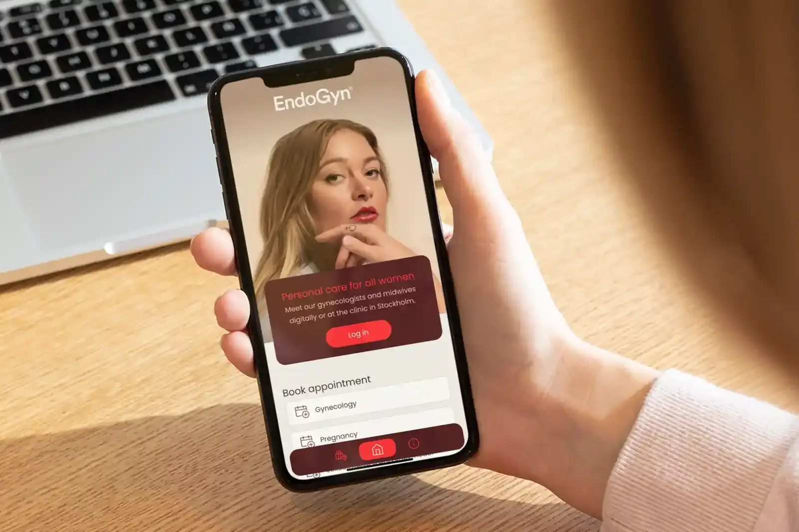 Customised patient portal for women’s health clinic